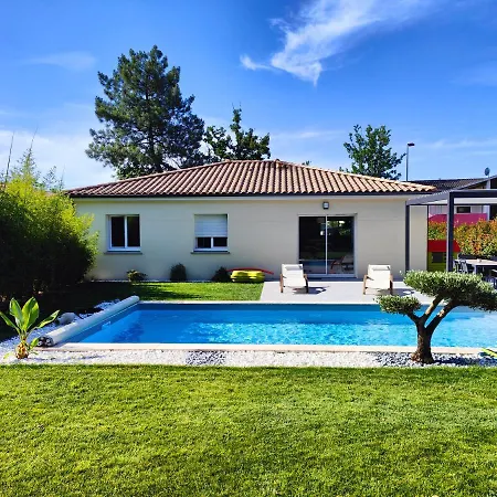 Villa Entre Et Ocean Avec Piscine Chauffee Saint-Aubin-de-Medoc